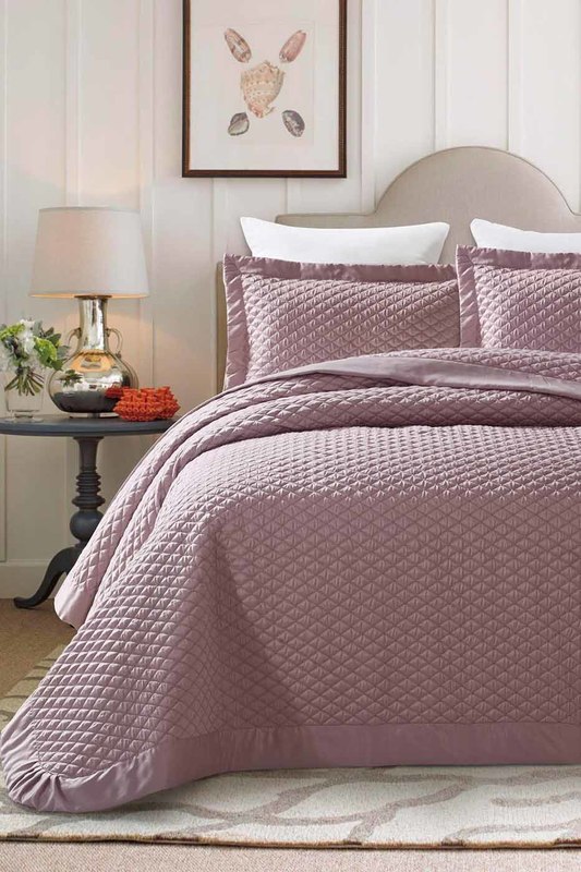 Покрывало Эллада Sofi De Marko ПОК-ЭЛД2-240Х260 ПЕПЕЛЬНАЯ РОЗА