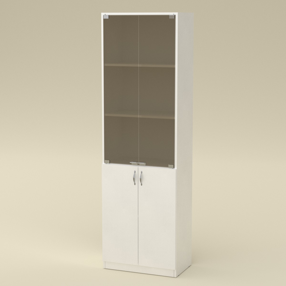 Шкаф универсальный КШ-6 Компанит белый