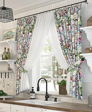 Комплект штор ТомДом Айтри (розовый)