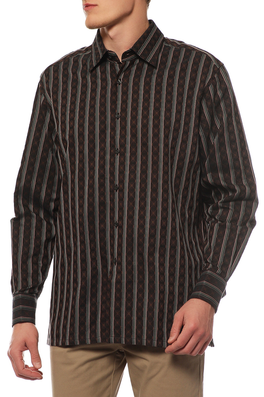 Рубашка Christian Lacroix Homme CO866КОРИЧНЕВЫЙ