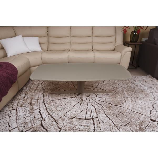 Стол журнальный Nicolas Belfort (140*70*41*1.2) капучино