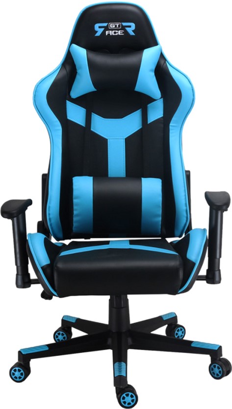Кресло для геймеров GT Racer X-2527 Black/Blue