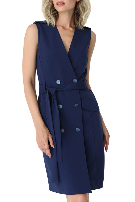 Платье LookLikeCat 01.075.09.136СИНИЙ