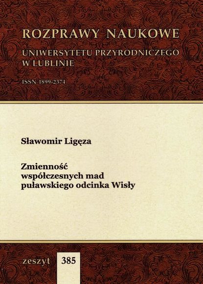 Zmienność współczesnych mad puławskiego odcinka Wisły