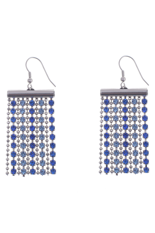 Серьги Malu M334/5 BLСАПФИР