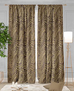 Комплект штор ТомДом Джангл (капучино)