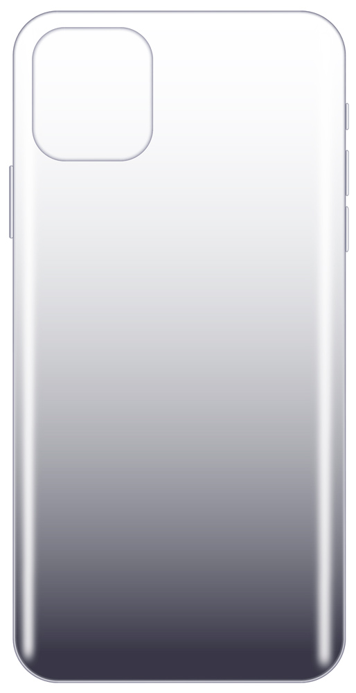Клип-кейс LuxCase iPhone 11 Pro Maxпрозрачный градиент Black