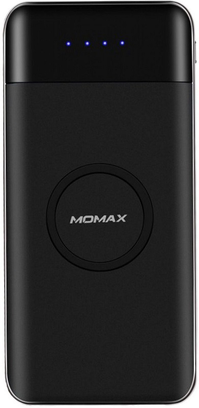 Внешний аккумулятор Momax iPower Air Wireless Battery 10000mah Чёрный