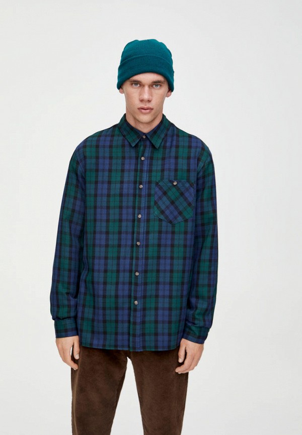 Рубашка Pull&Bear Pull&Bear IX001XM005OW