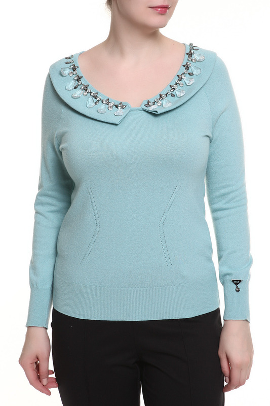 Джемпер Maria Grazia Severi 7607FI13ГОЛУБОЙ