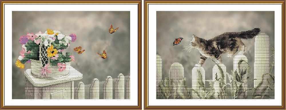 Набор для вышивания «Nova Sloboda» СВ 4505 Поиграем?