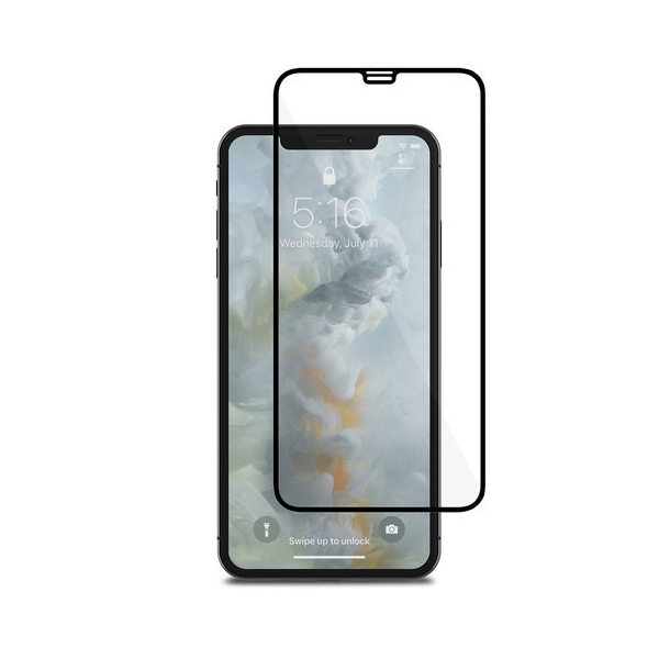 Защитное стекло Moshi IonGlass на экран для iPhone XS Max черный