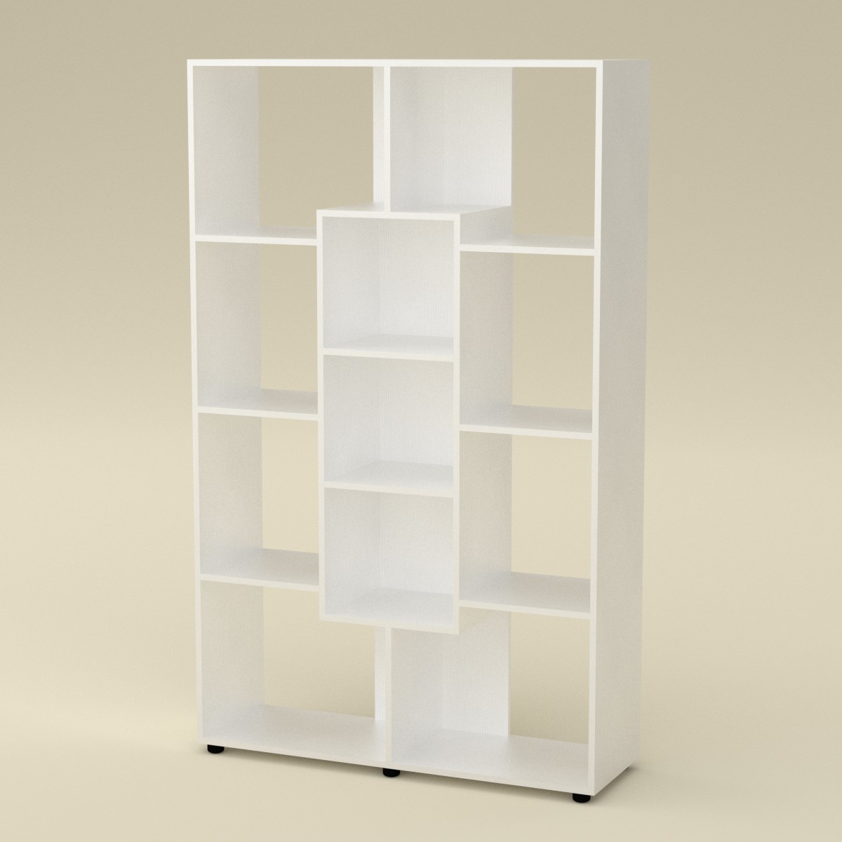 Шкаф офисный КШ-4 Компанит белый