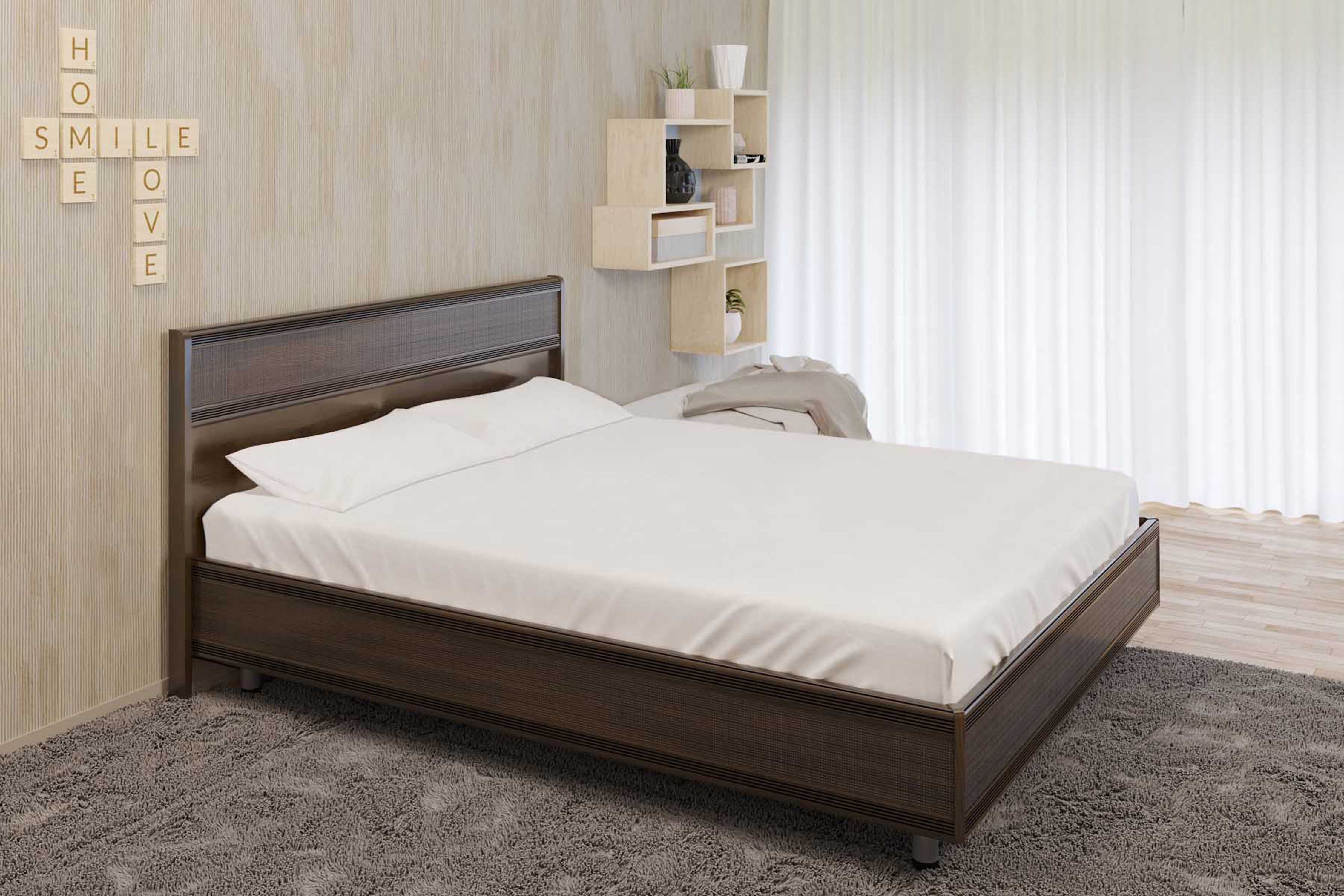 Кровать Лером Карина 180*200 см Акация Молдау (ler-575)