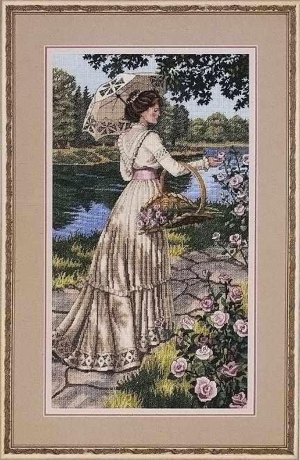 Набор для вышивания «Dimensions» 3868-DMS Летняя прогулка