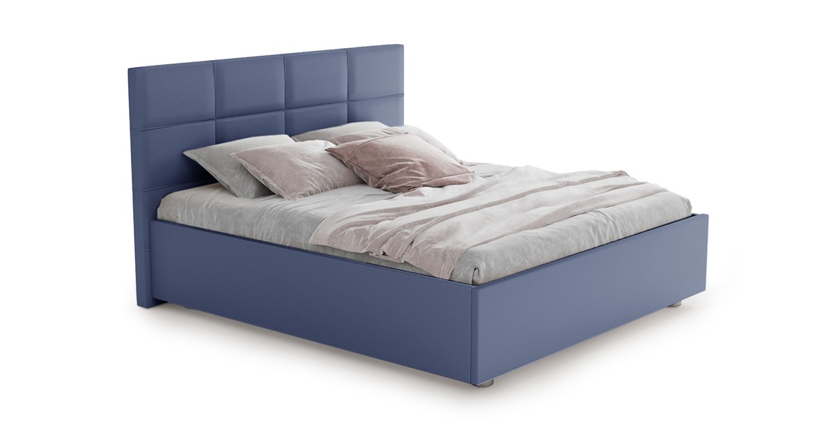 Кровать Юлиана Н 180 x 200 Темно-голубой