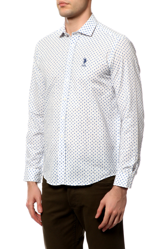 Рубашка U.S. Polo Assn. G081SZ0040UCGEN VR013БЕЛЫЙ