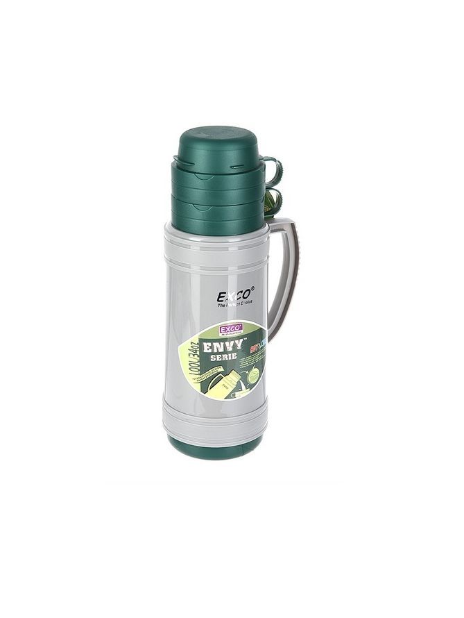 Термос Exco EN100 Gray-Green 1 л