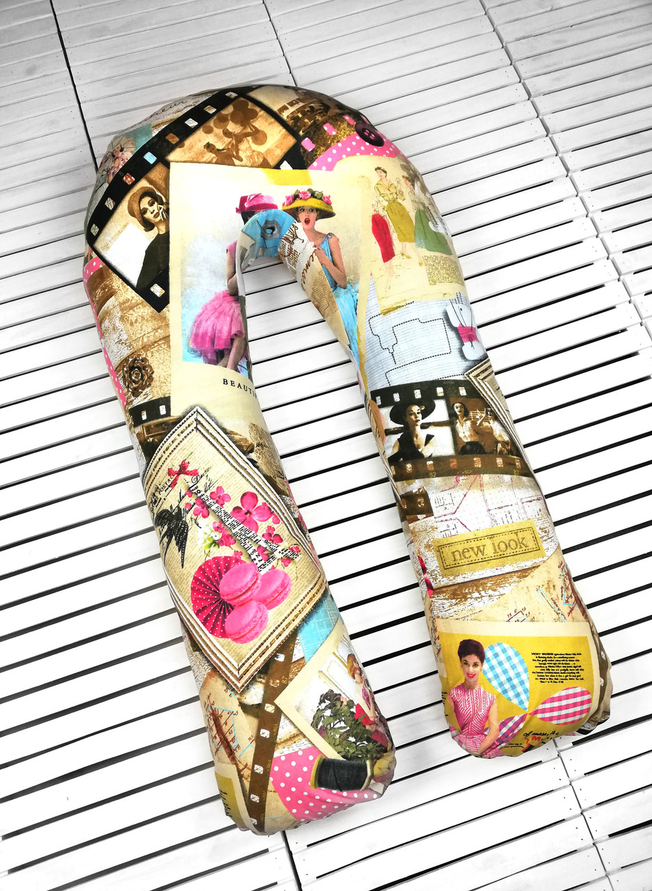 U-образная подушка подкова обнимашка для беременных Esen Ретро XXXXL 160x60 см (107 024 XXXXL)