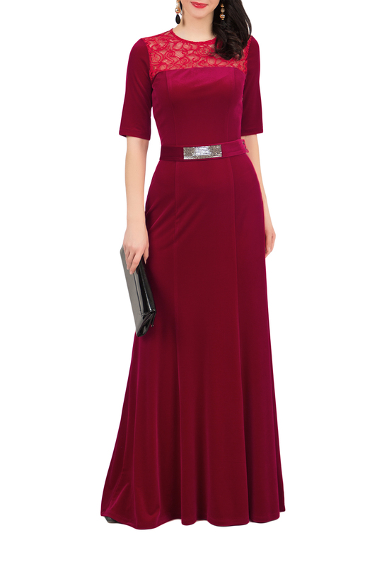 Платье Grey Cat GPL00232V(TIARA)КРАСНЫЙ