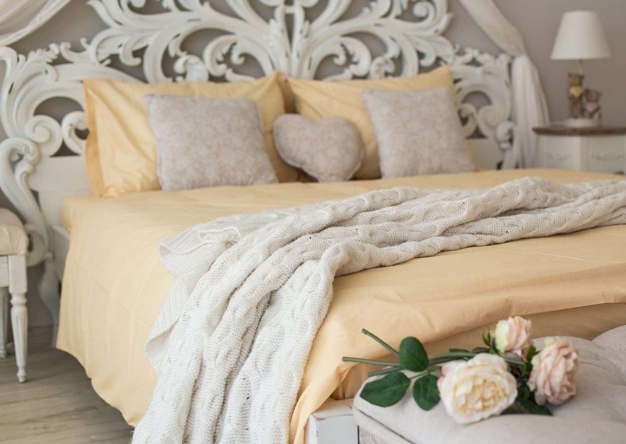 Комплект постельного белья Prestige Евро Silver 200х220 см жёлтый R150472