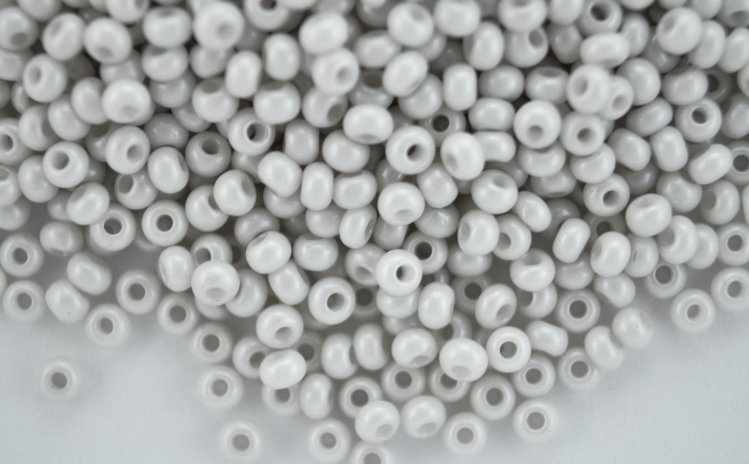 16249 Бисер мелованный 10/0, 20гр, Preciosa