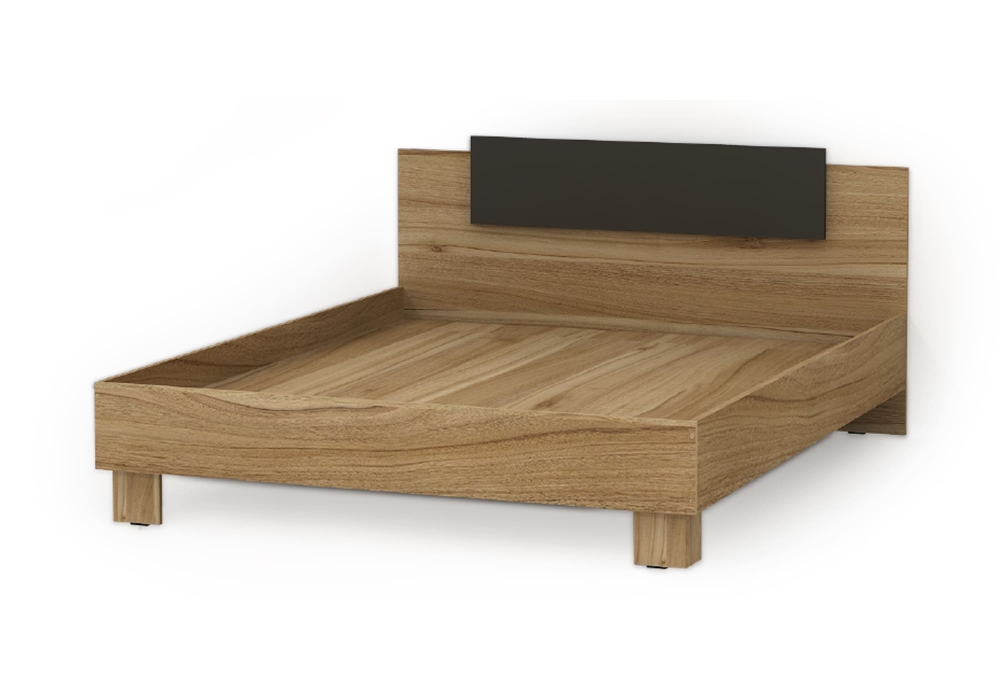 Кровать двуспальная Luxe Studio Фиона 160х200 орех