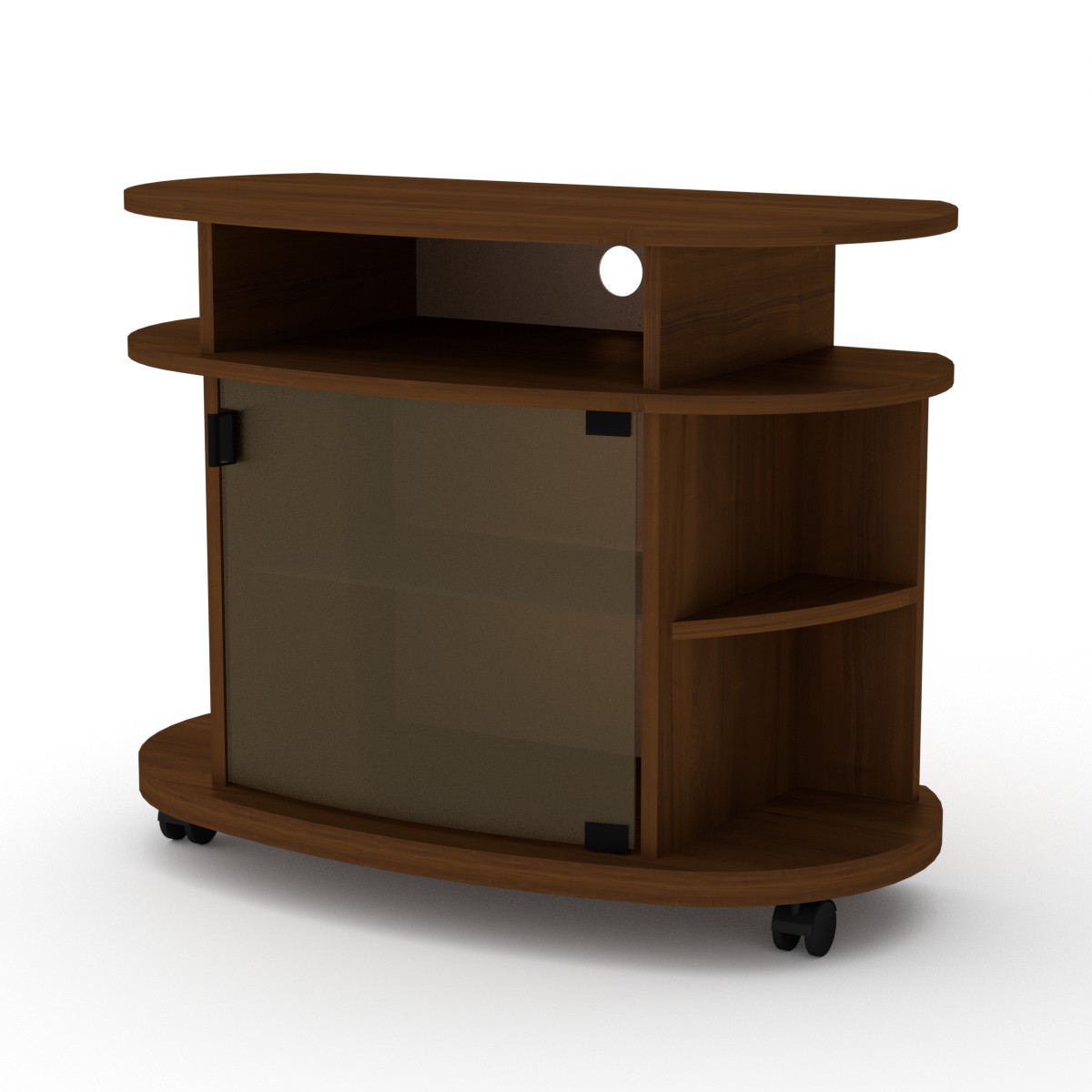 Тумба под ТВ Компанит Лондон Орех Экко