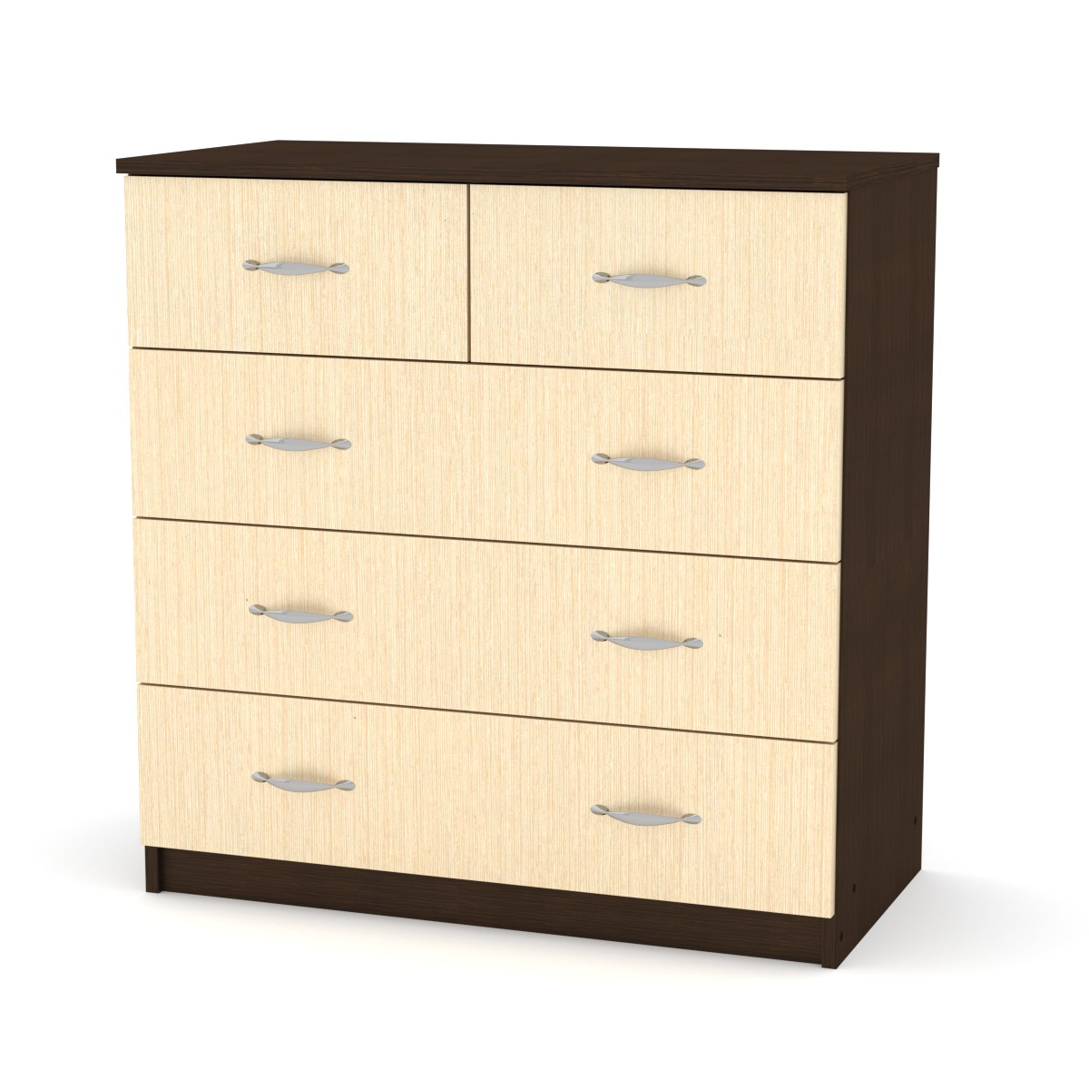 Комод для вещей Компанит 2+3 Венге