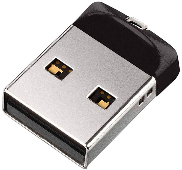 SanDisk Cruzer Fit 64Gb (черный)