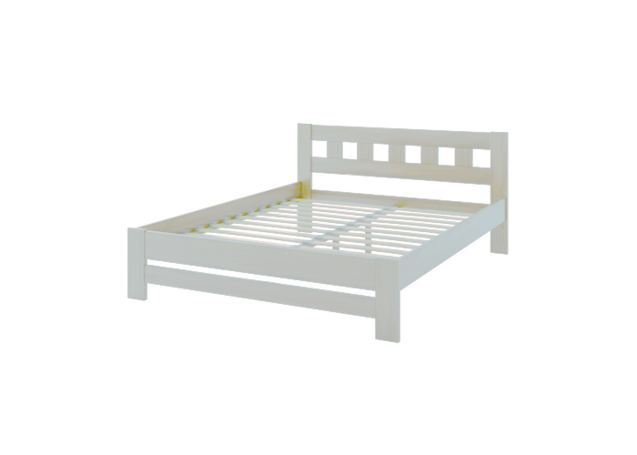 Кровать Camelia Сакура из массива дуба 180х200 белый