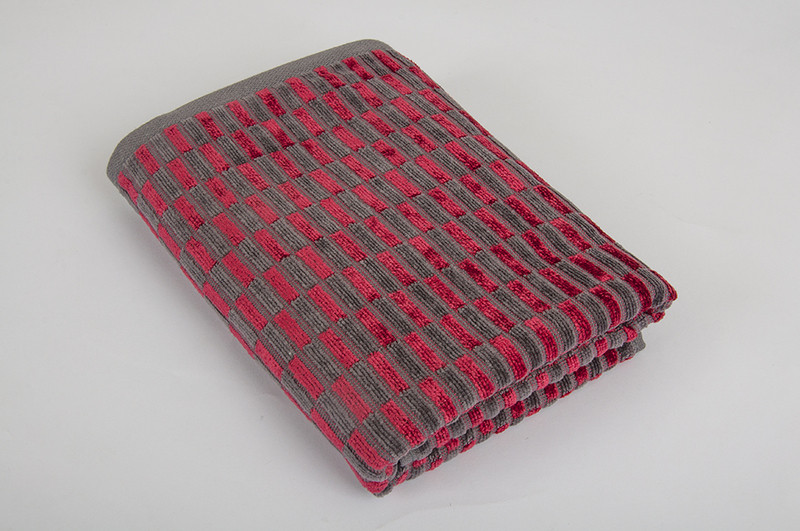 Полотенце TAC - Mila бордовое 70х140