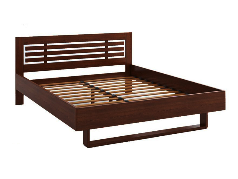 Кровать Camelia Лантана из массива сосны 180х200 орех темный