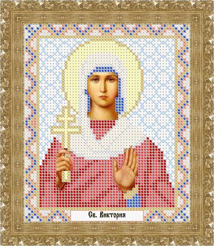 КАЮ1245 Св. Виктория - схема для вышивания (Матрёшкина)