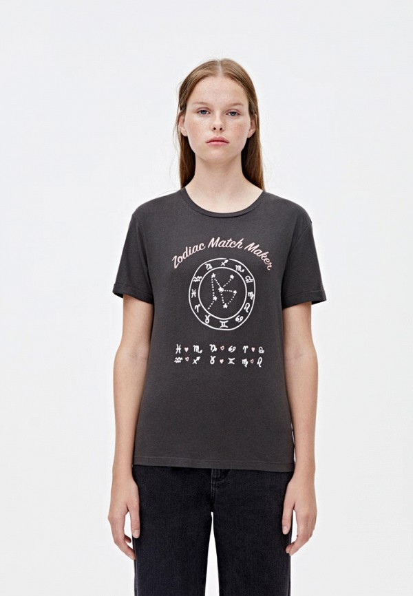 Футболка Pull&Bear Pull&Bear IX001XW00GAZ