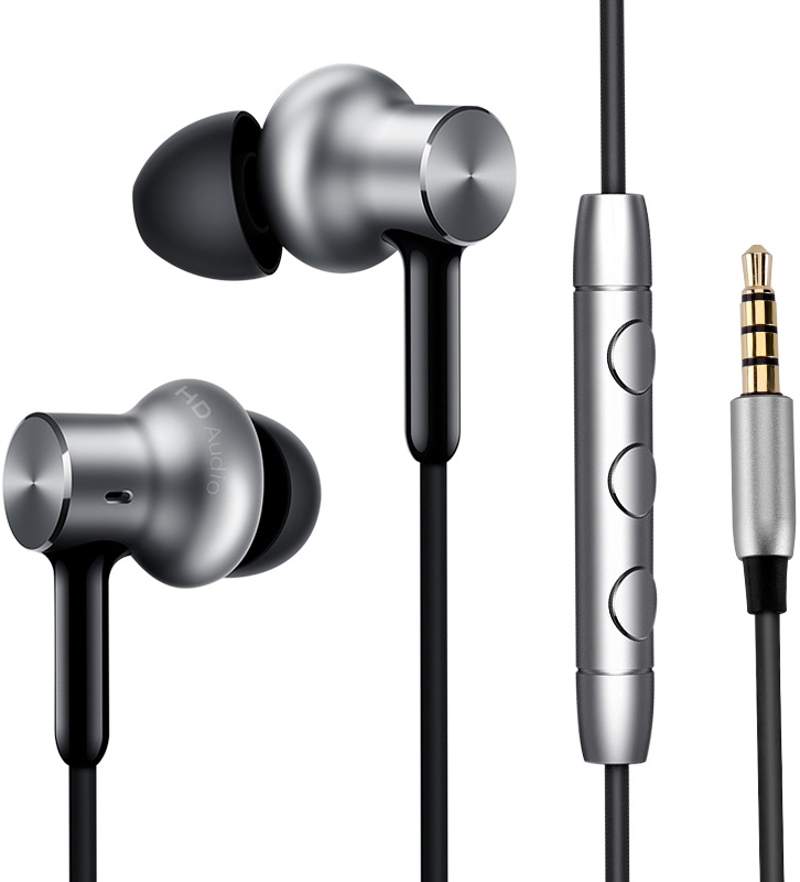 Xiaomi Mi In-Ear Headphones Pro HD (серебристый)