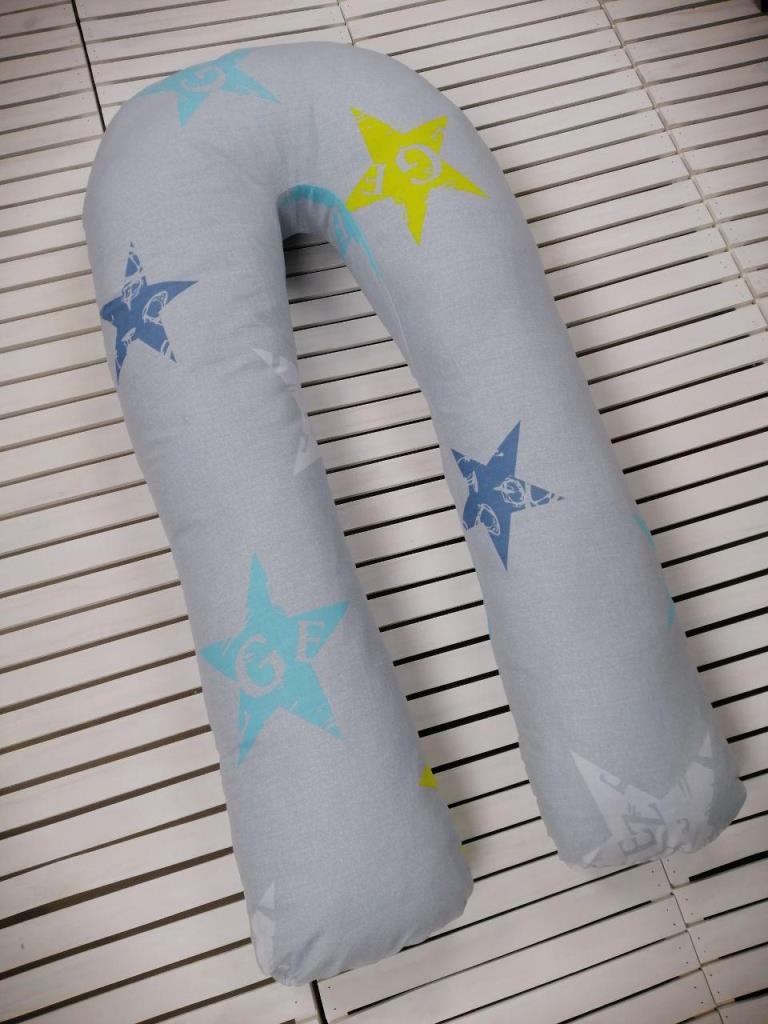 U-образная подушка подкова обнимашка для беременных Esen Stars XXXL 140x60 см (107 038 XXXL)