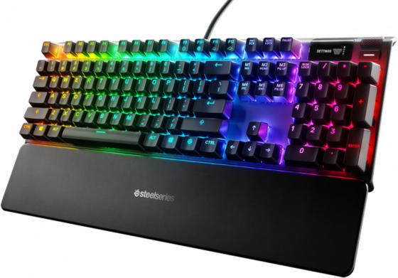 Клавиатура проводная Steelseries Apex 7 Red Switch USB черный