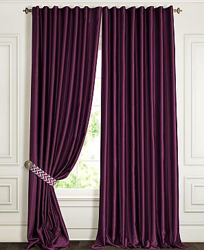 Комплект штор ТомДом Элести (винный)