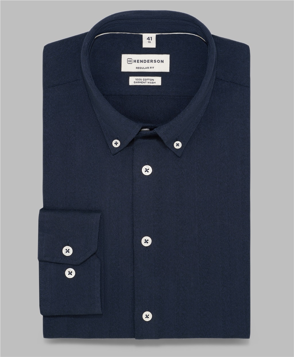 Рубашка прямой силуэт HENDERSON