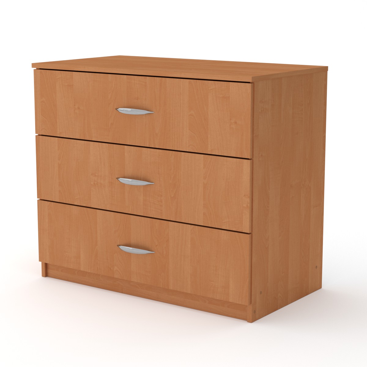 Комод для вещей Компанит 3Б Ольха