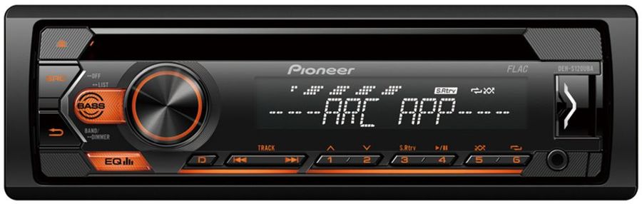 Pioneer DEH-S120UBA (черный)