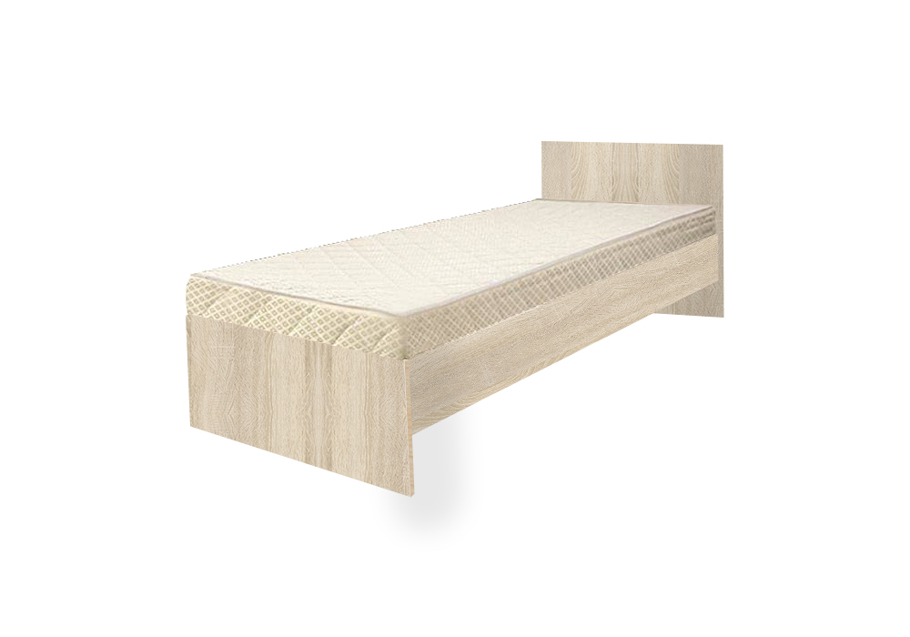 Кровать Luxe Studio номер1 140х200 дуб сонома светлый