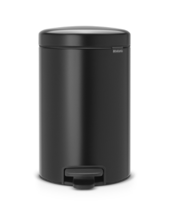 Ведро для мусора Brabantia Pedal Bin 12 л Matt Black