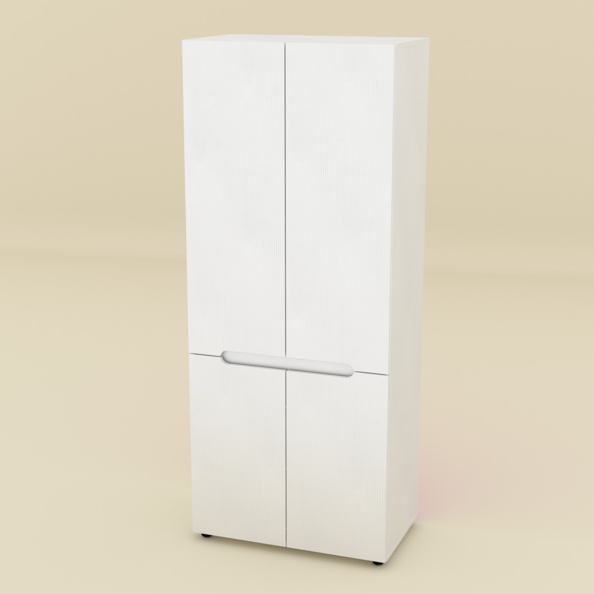 Шкаф Компанит МС Шкаф 23 Белый (альба)