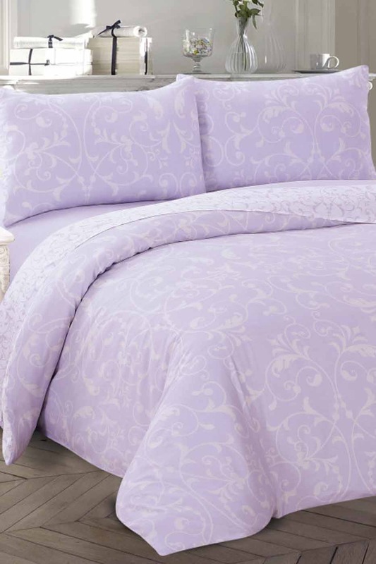 Постельное белье 2 сп., 50x70 JARDIN BARBARA_3820СИРЕНЕВЫЙ
