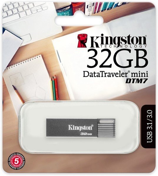 Kingston 32Gb DTmini7 (черный)