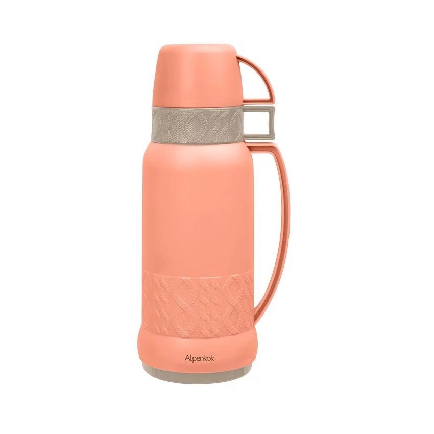 Термос Alpenkok AK-18002S Coral-Grey 1,8 л