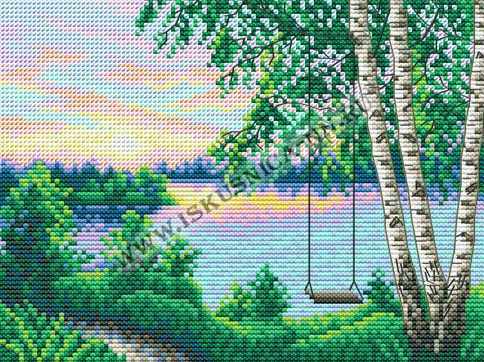 Набор для вышивания «Искусница» 4101 На заре