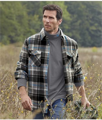 Утепленная Флисовая Рубашка